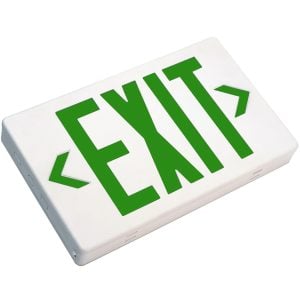 Green LED Exit Sign